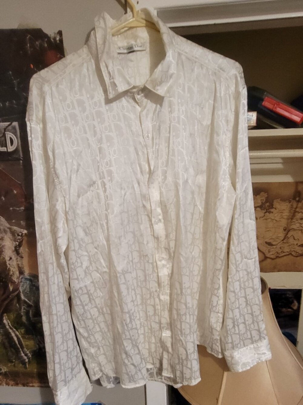 Silk Christian dior button up